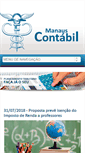 Mobile Screenshot of manauscontabil.com